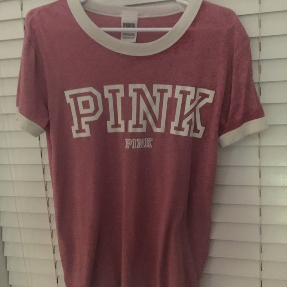 Pink Baseball Tee